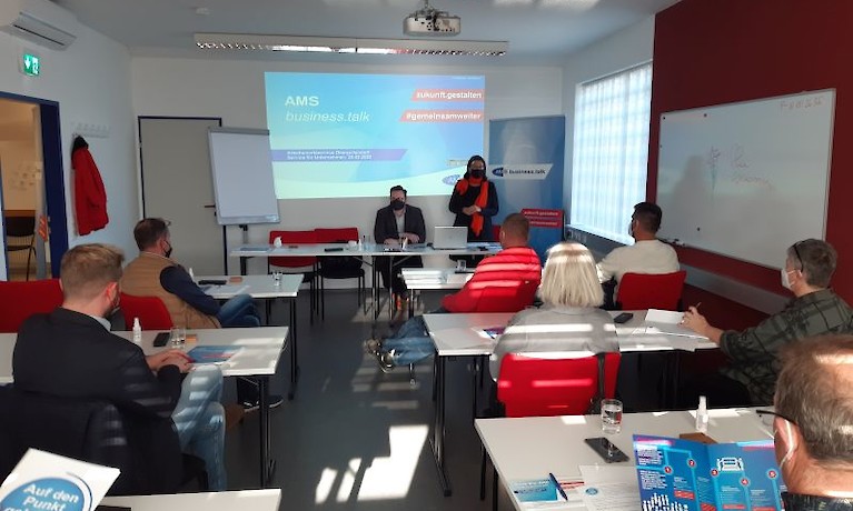 Was macht Arbeitgeber attraktiv war Thema beim AMS business.talk in Oberpullendorf