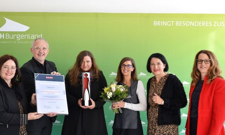 FH Burgenland als familienfreundliche Hochschule und Unternehmen ausgezeichnet