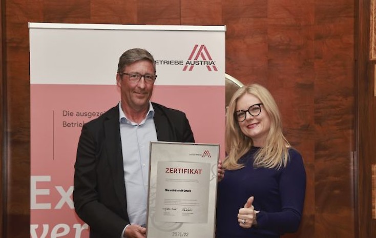 Murrelektronik erhält erneut Leitbetriebe Austria-Zertifikat