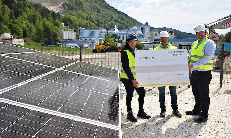 Omya errichtet Photovoltaik-Anlage