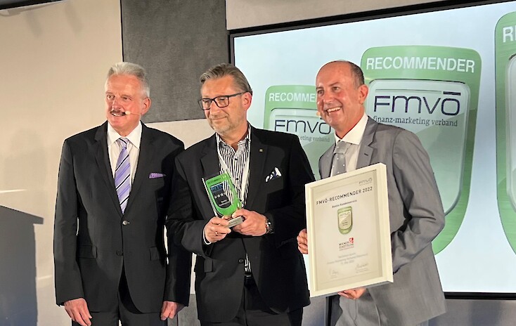 Wiener Städtische gewinnt FMVÖ-Recommernder-Award für besten Kundenservice