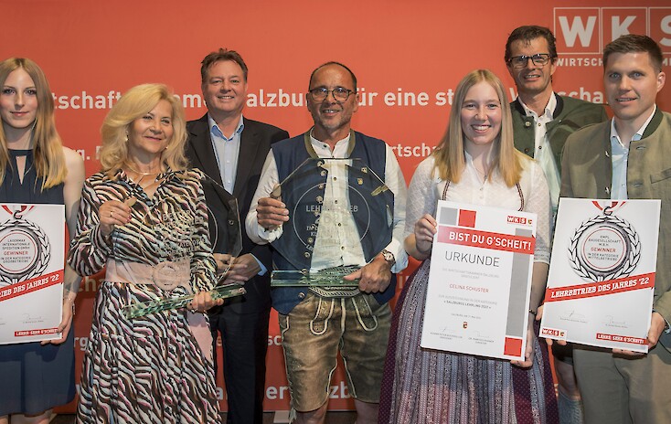 Auszeichnung für die besten Lehrbetriebe in Salzburg