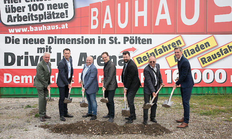 Bauhaus mit neuem Fachcenter in St. Pölten