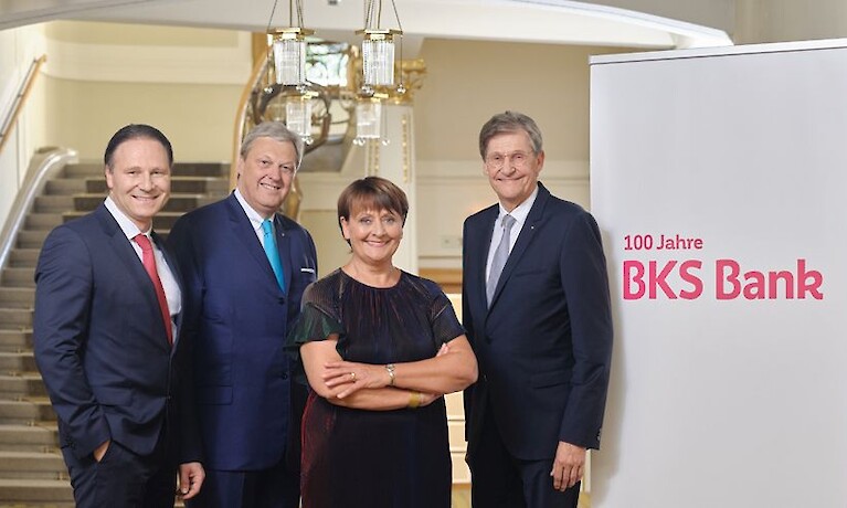 BKS Bank feiert 100 Jahre Nähe und Verantwortung