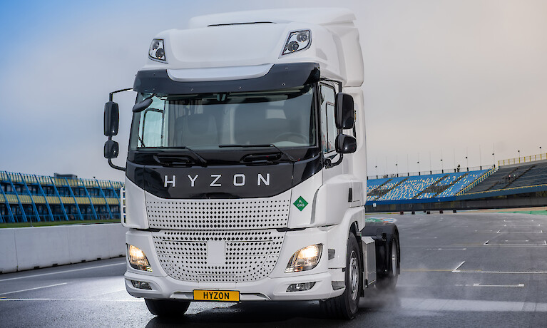 JuVe AutoMotion bringt ersten Wasserstoff-Lkw auf Österreichs Strassen