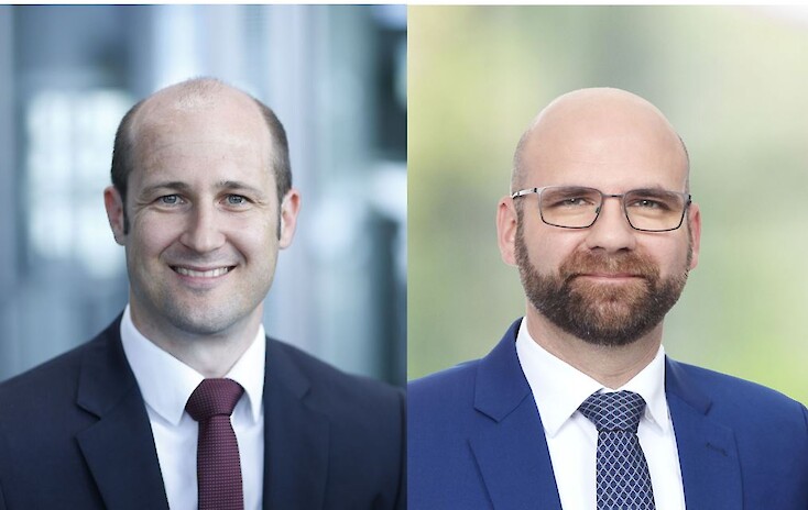 Philipp Mattes-Draxler und Gabor Krüpl erweitern das Partnerteam der Wirtschaftsprüfung bei PwC Österreich