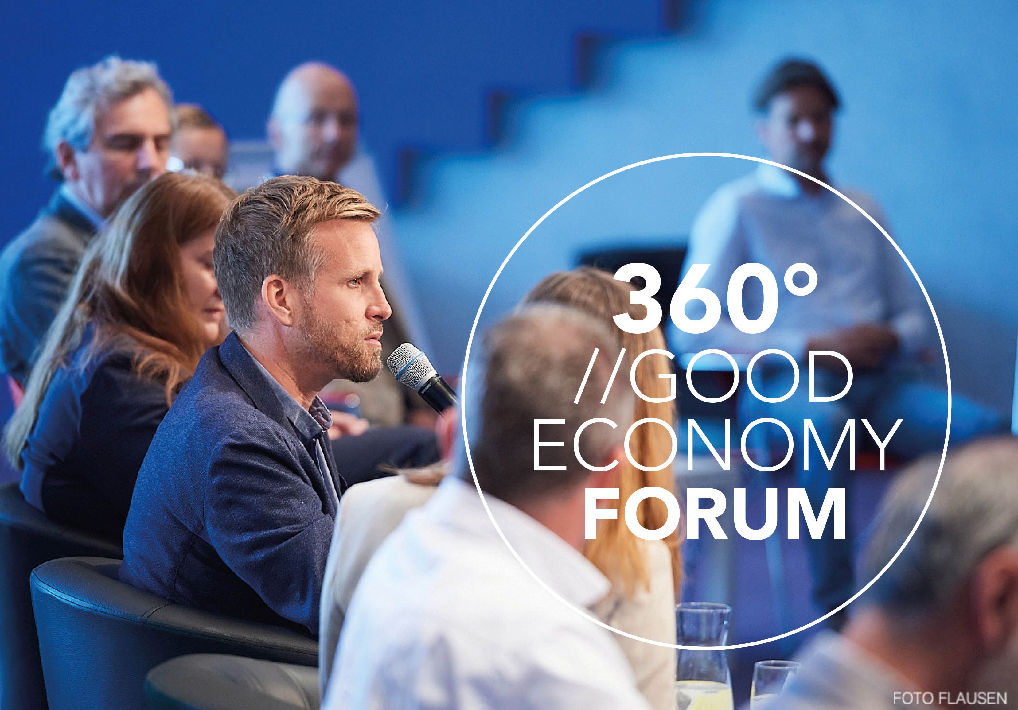 360°//GOOD ECONOMY FORUM: Wirtschaft nachhaltig leben Logo
