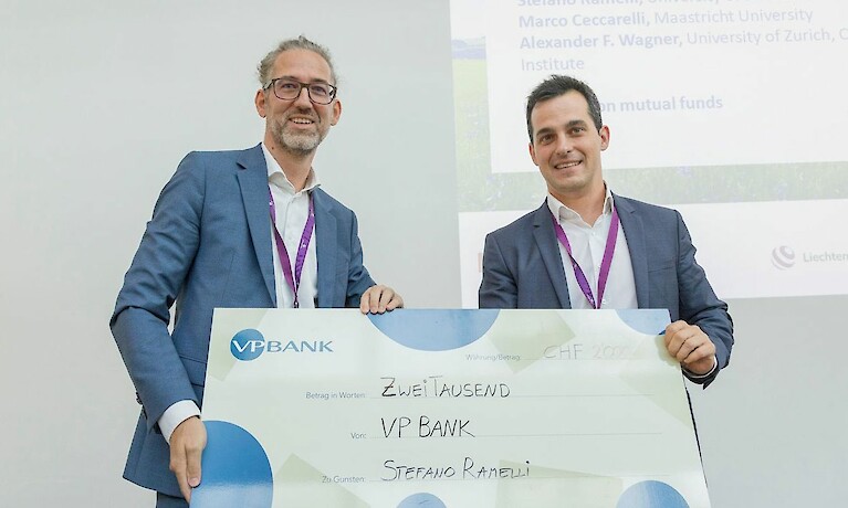 VP Bank Best Paper Award 2022 geht an Stefano Ramelli
