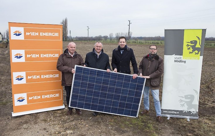Photovoltaikanlage in Mödling liefert ab 2016 Sonnenstrom für städtische Abwasserentsorgung