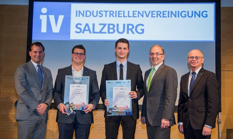 IV-Salzburg-Präsident zeichnet junge Techniker aus