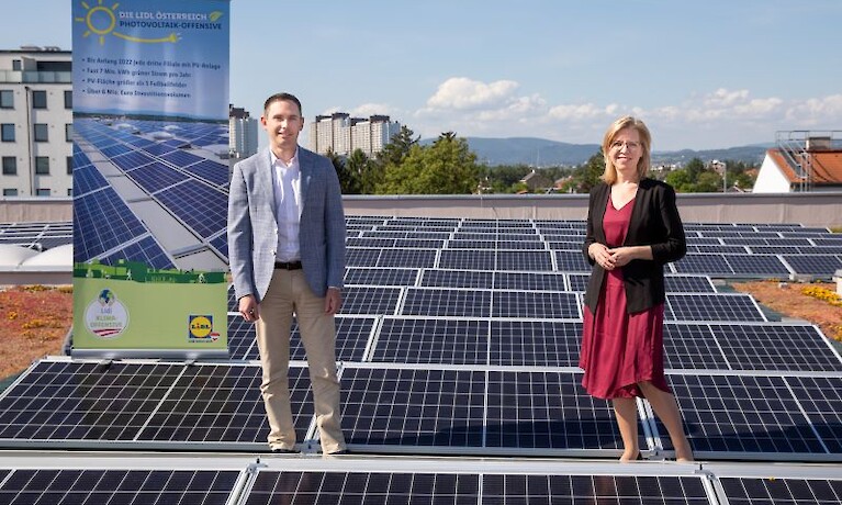 Über 60 neue Photovoltaikanlagen bei Lidl Österreich