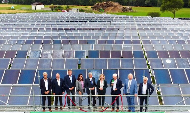Größte Solaranlage Österreichs eröffnet