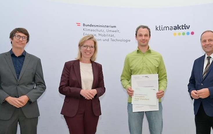 klimaaktiv Auszeichnung für 82 Gebäude in Tirol und Vorarlberg