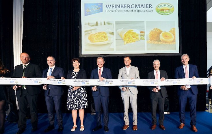 6.300m² mehr Fläche für Österreichs führenden Tiefkühl-Produzenten Weinbergmaier