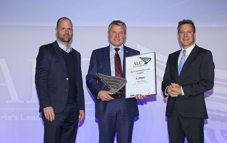 Bachmann Electronic in der Kategorie International tätige Unternehmen als Austria's Leading Company ausgezeichnet