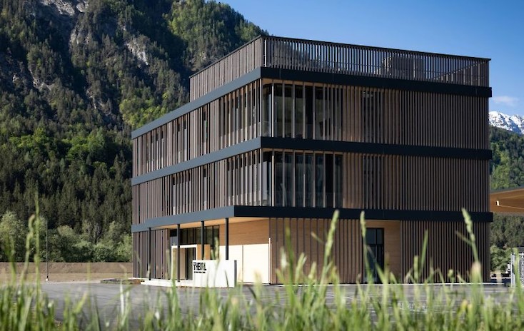 Bürogebäude Theurl gewinnt Holzbaupreis Kärnten 2021 in der Kategorie 
