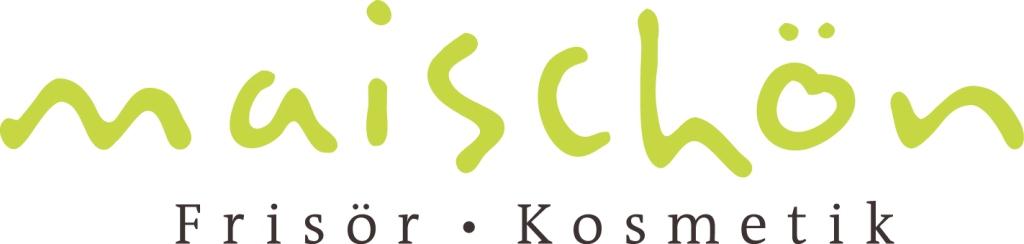 Logo maischön gmbh - Friseur + Kosmetik